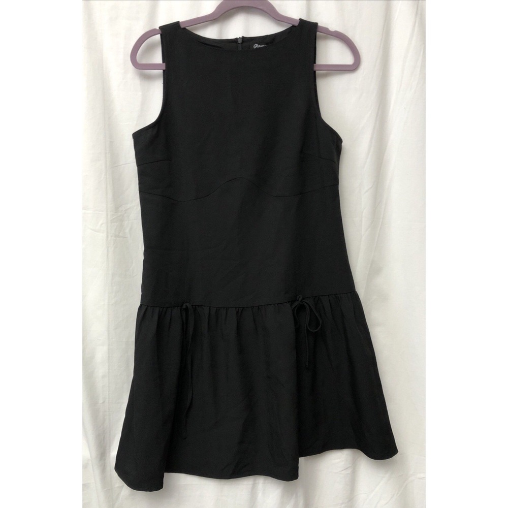 Pretty‎ Garden Black Sleeveless Ruffle Tank Style Dress - Size S